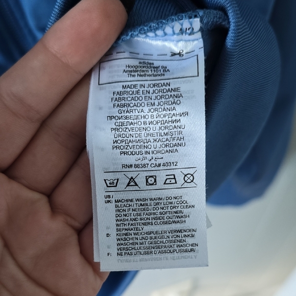 Primegreen Essentials Warm-Up Slim 3-Stripes Track Jacket - Picture 5 of 6